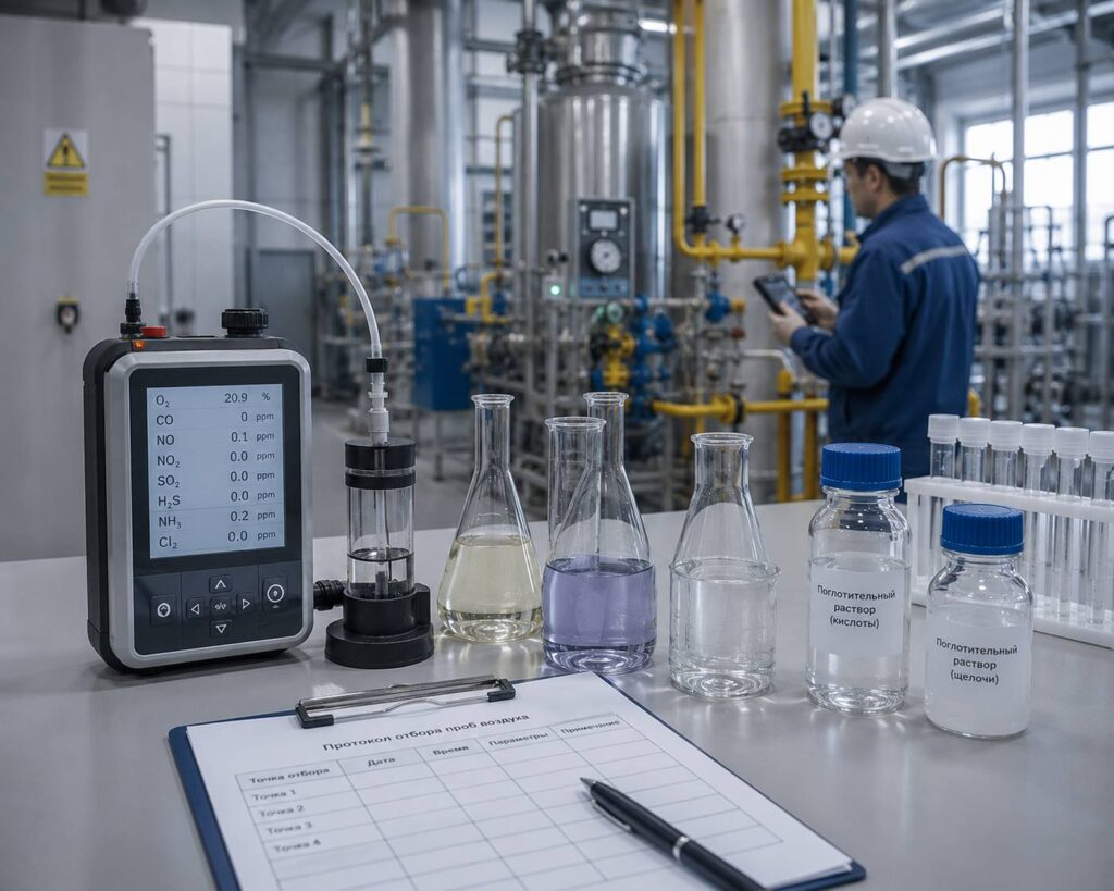 Неорганические газы кислоты и щелочи